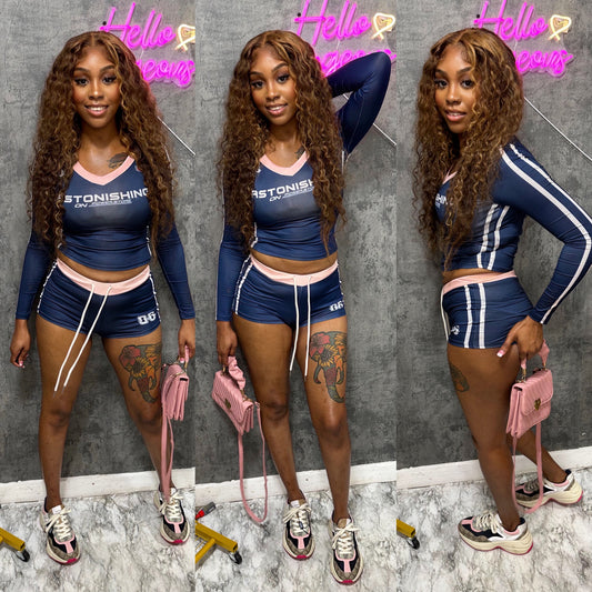 Navy Blue Racer Set