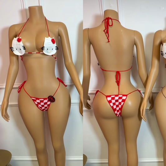 Red Hello Kitty Swimsuit
