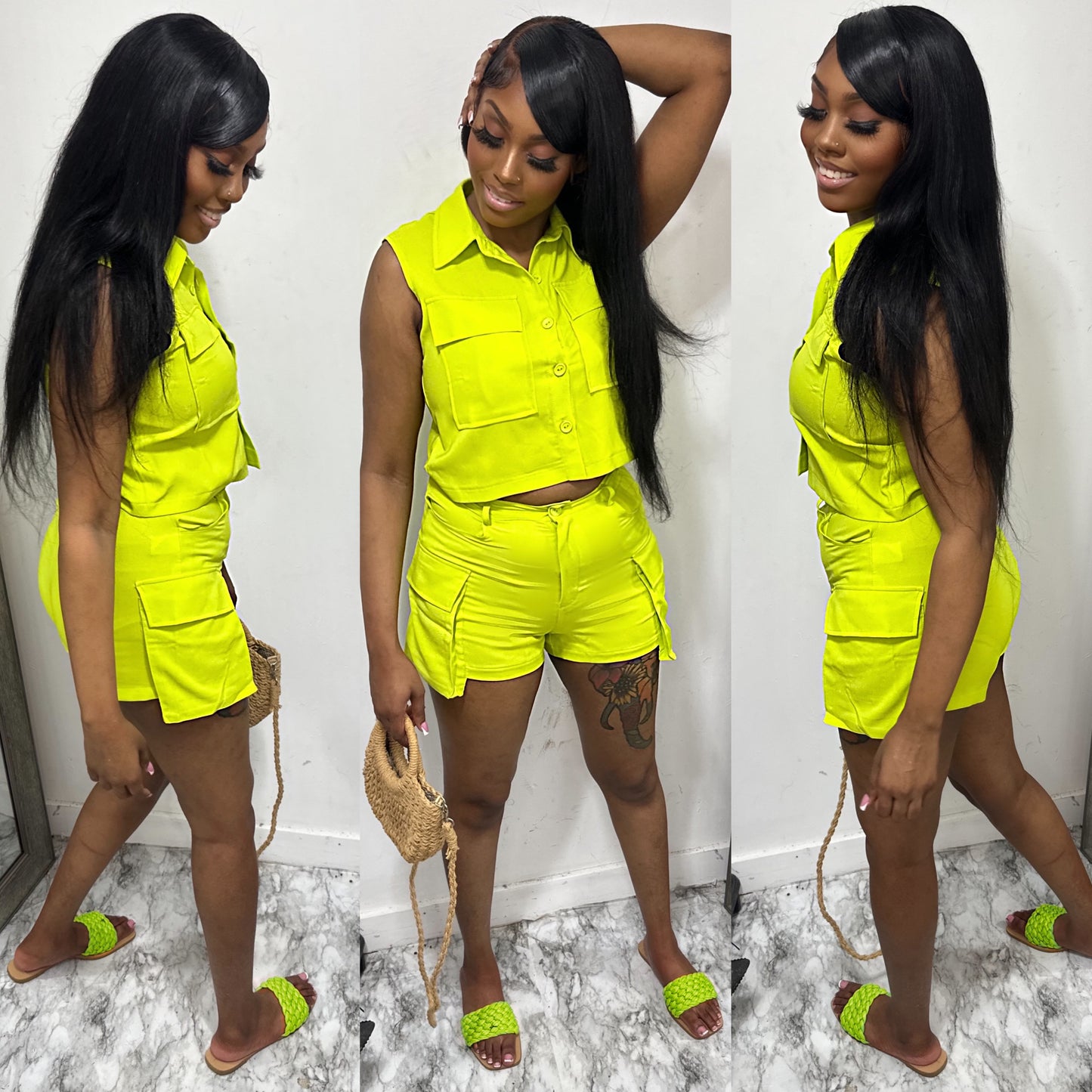 Cosmo Short Set