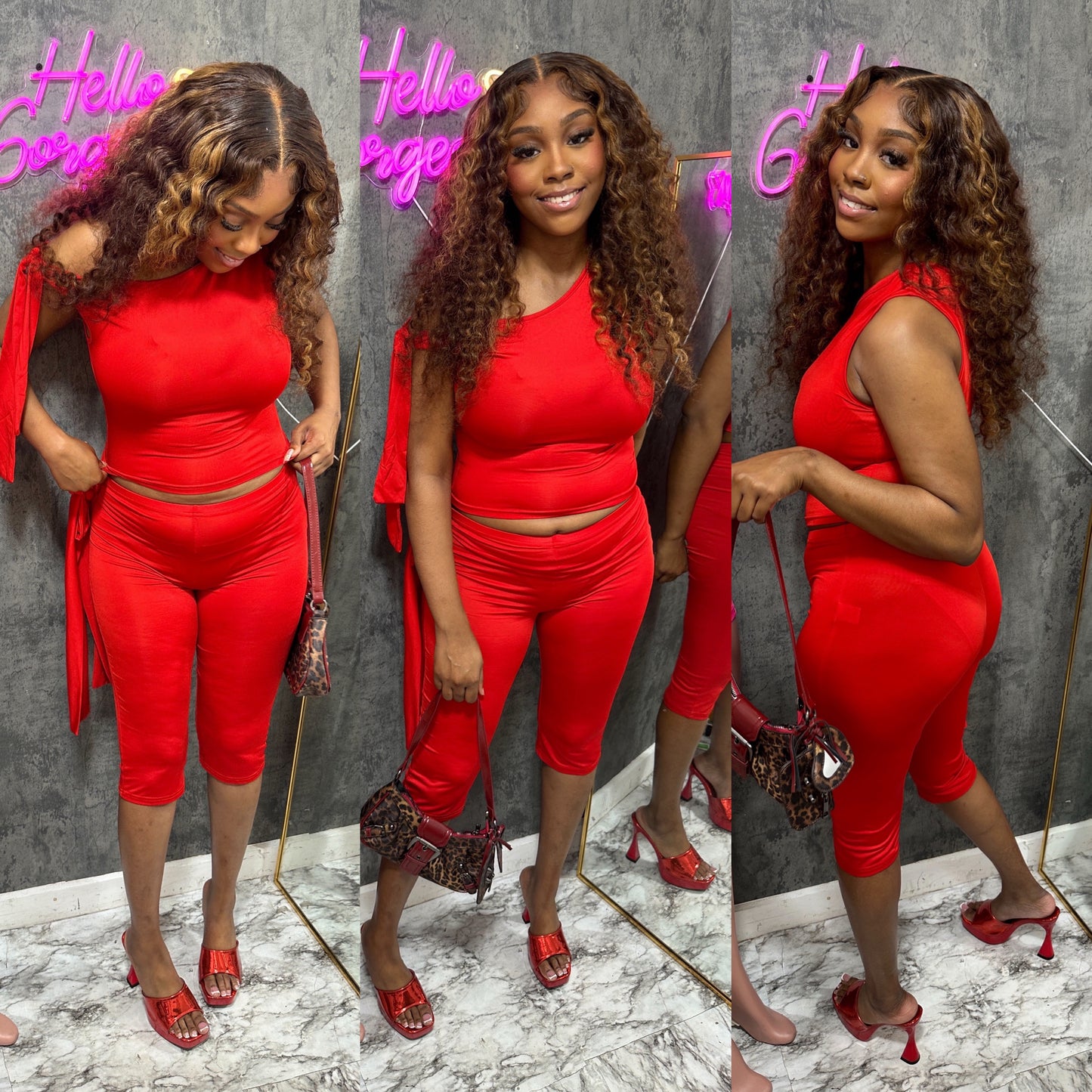 Fiery Capri Set