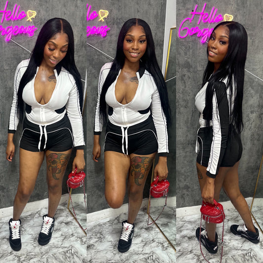 Black That Girl Short Set