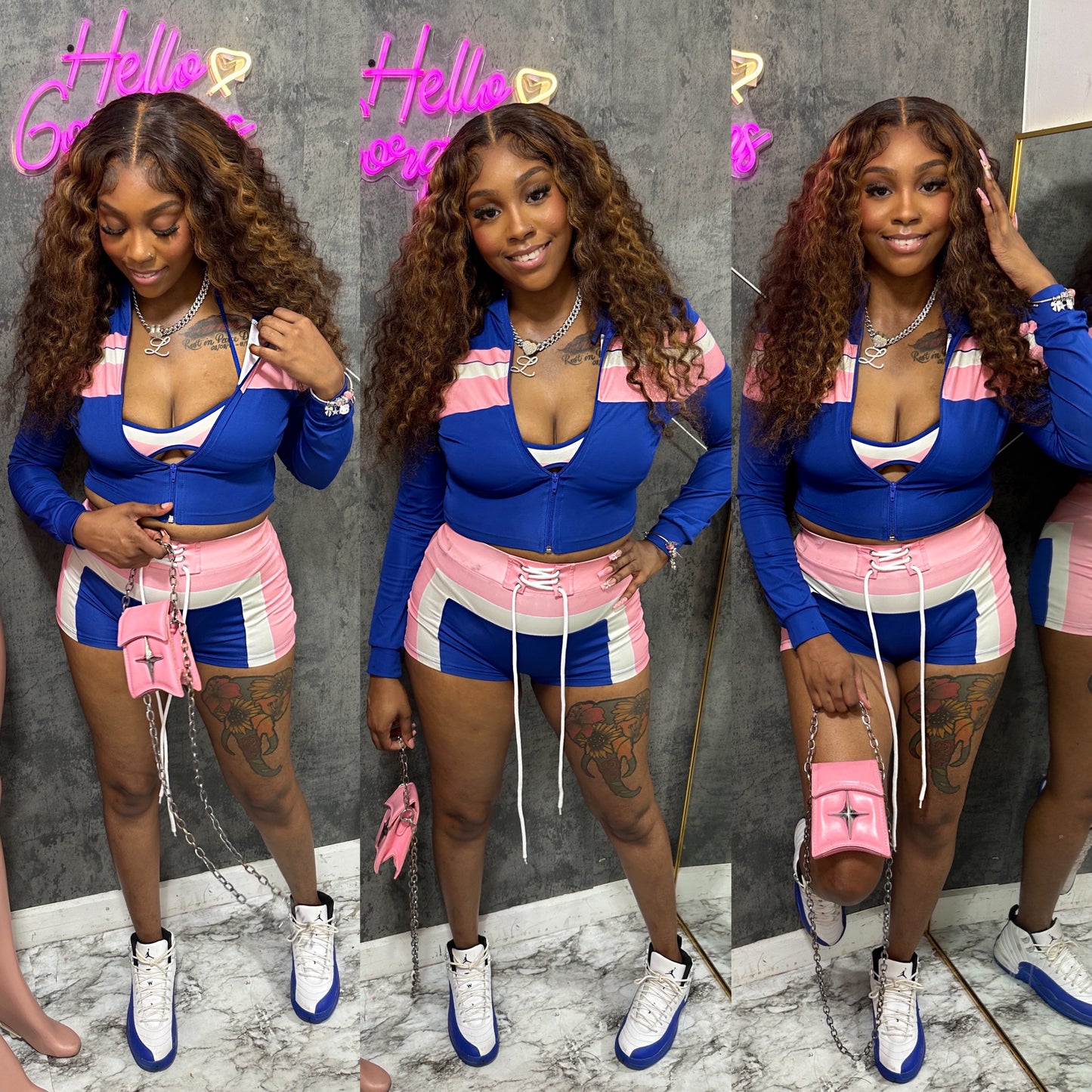 Blue TrapDoll Set