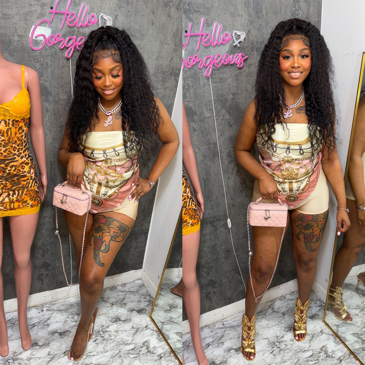 Silk Me Short Set