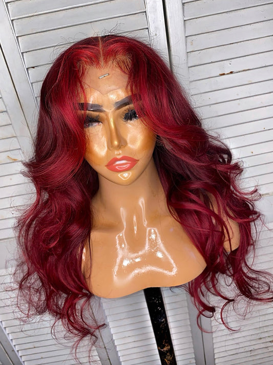 “Cherry Pop” 13x4 Lace Frontal Unit
